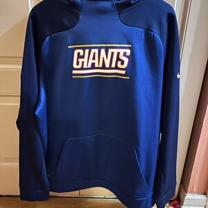 NFL Giants Blue and Gold Hoodie